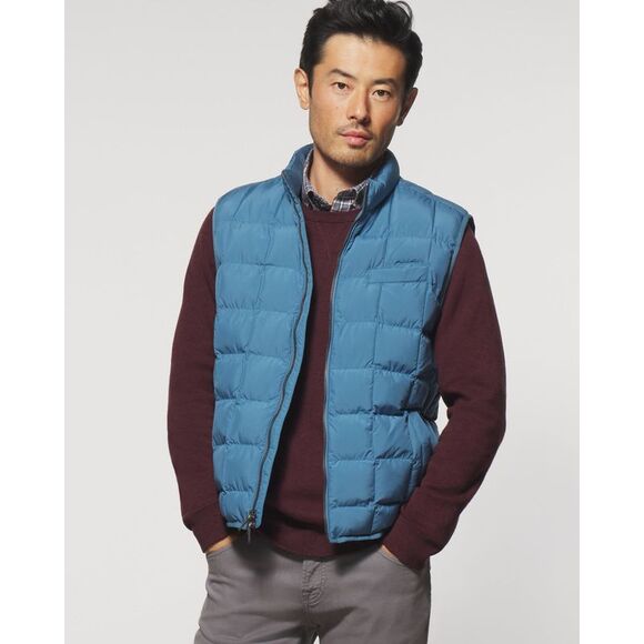 Enfield Zip Front Quilted Puffer Vest, Size: L - Picture 1 of 1